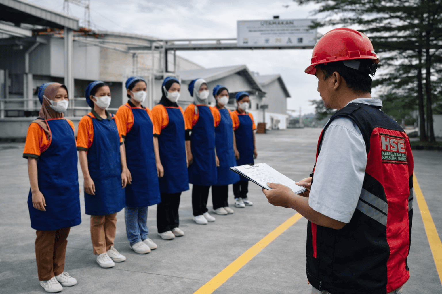 Sosialisasi keselamatan kerja